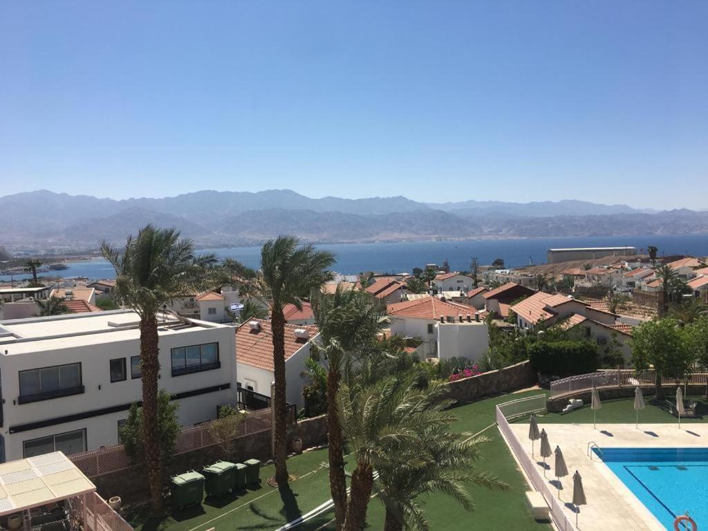 Villa With Heated Pool And Jacuzzi Sea View 300M Front Of The Beach Eilat Eksteriør bilde
